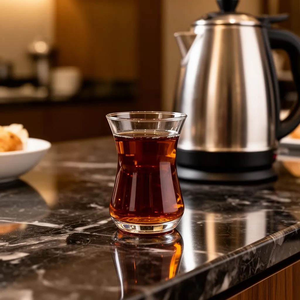 Corporate professional tea service
